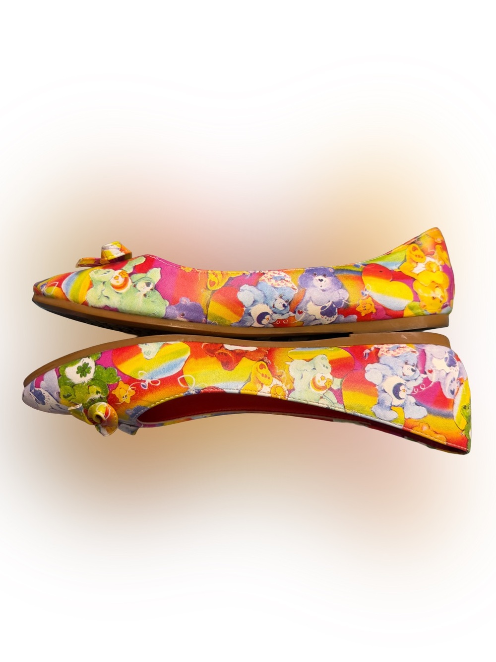 Iron Fist Rainbow Care Bears Ballet Flats- Size 10
